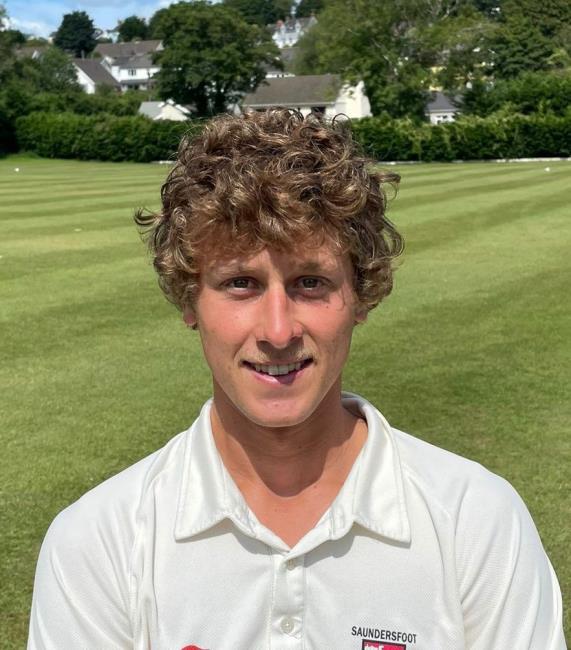Tom Mansbridge - superb form for Saundersfoot Tom Mansbridge - superb form for Saundersfoot